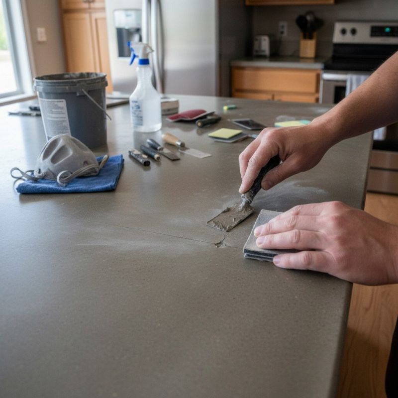 Countertop Repair Or Maintenance