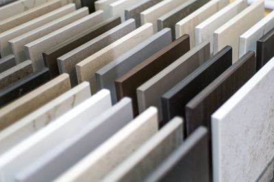 Cement Countertop Installation detail