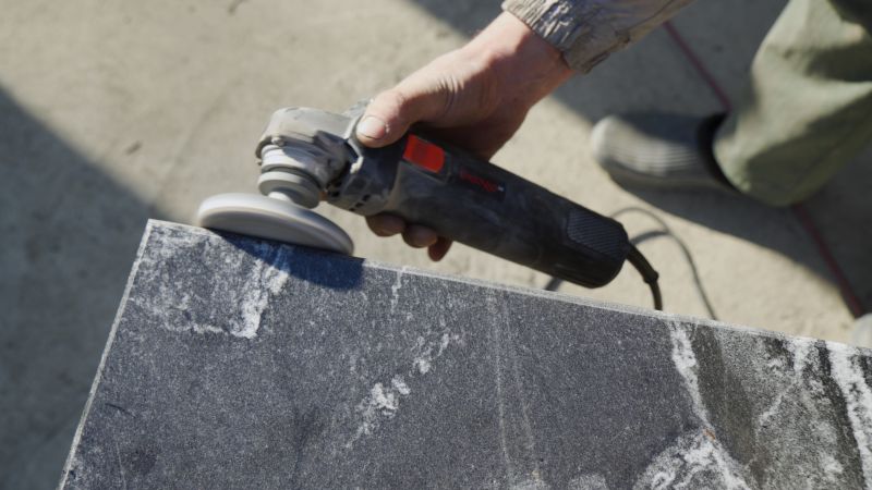 Granite Countertop Polishing detail