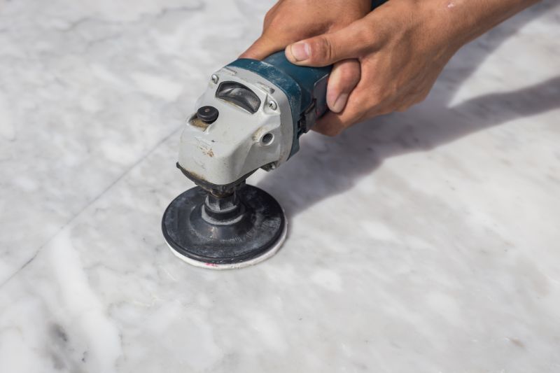 Marble Countertop Polishing detail