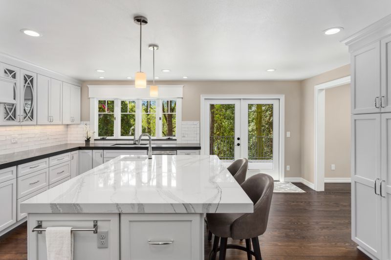 Quartz Countertop Installation detail